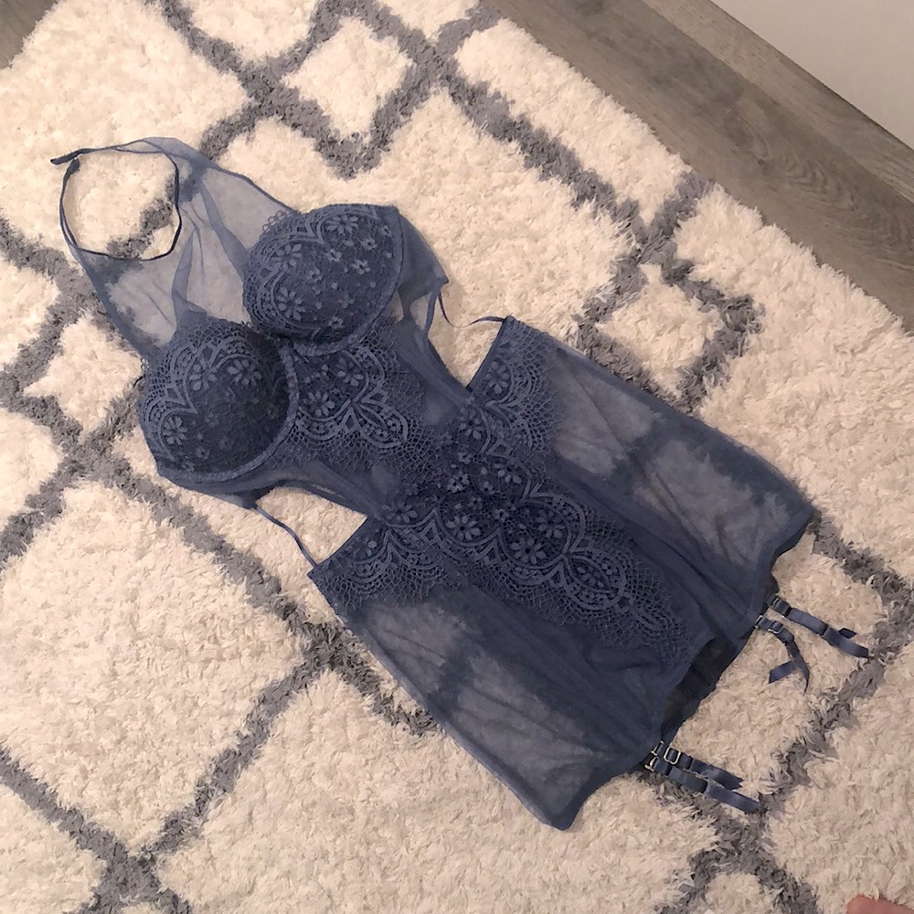 NWT VS Victoria’s Secret lingerie - 34C - Blue